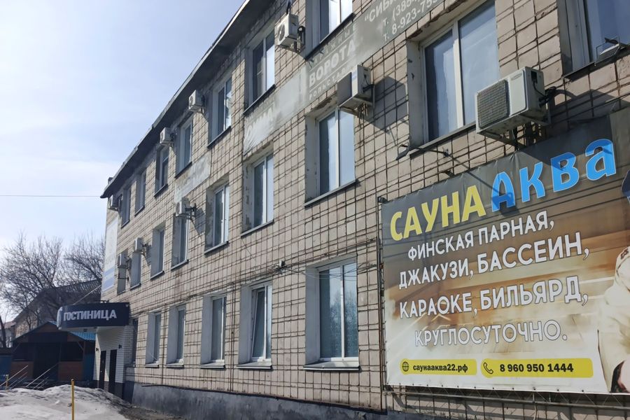 Здание сауны АКВА на Яминской, 10